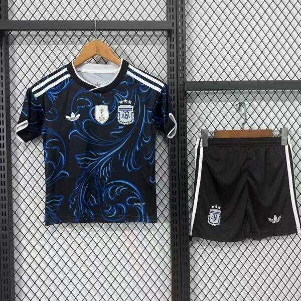 2026 World Cup Argentina Away e Football Shirt (Kids Kit)