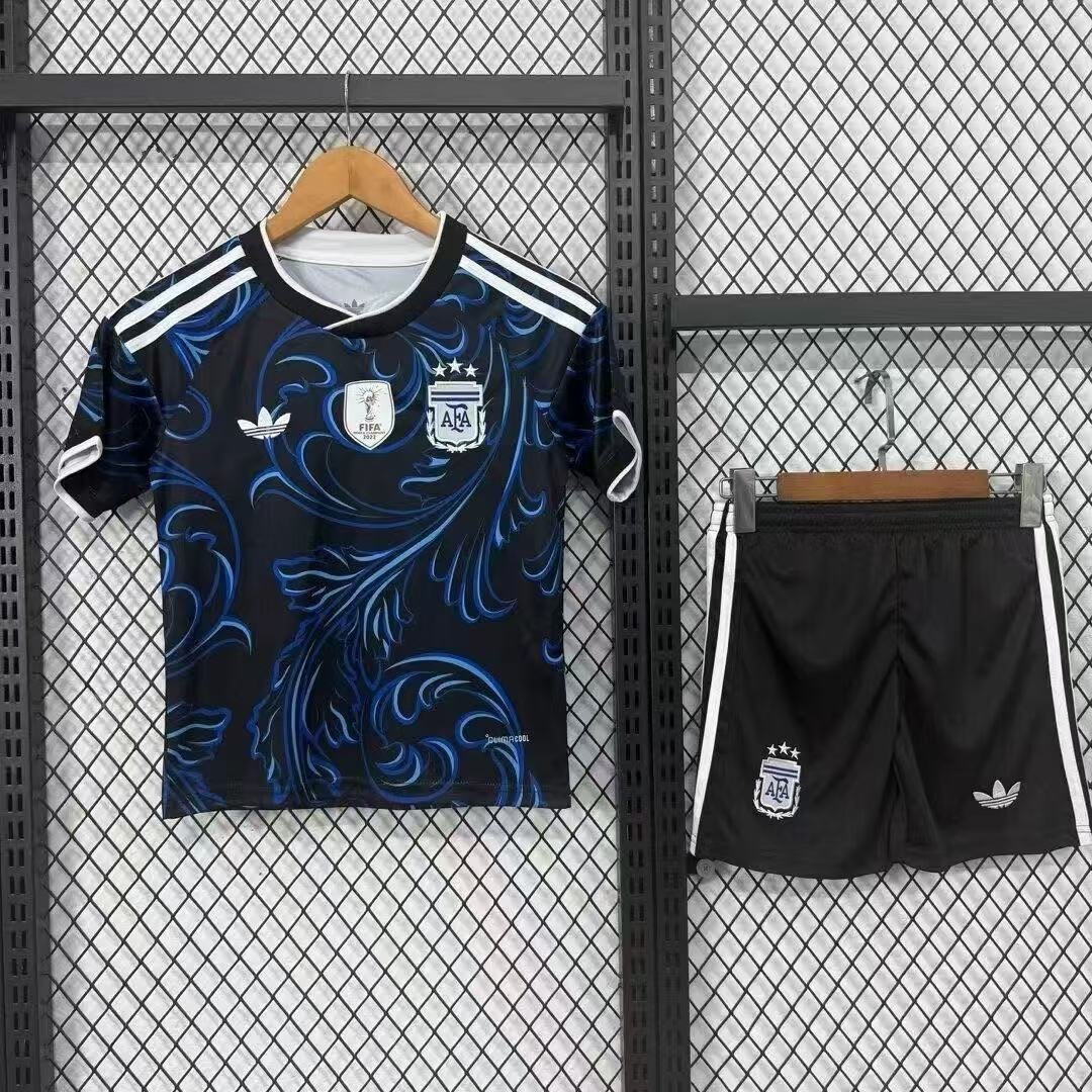 20260518113118140910-1132386b90 2026 World Cup Argentina Away e Football Shirt (Kids Kit) - Image 1