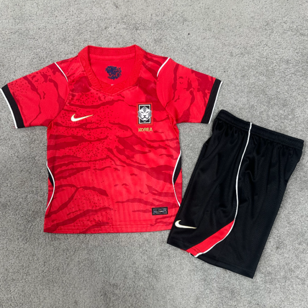 2026 South Korea Home Football Kit (Kids Kit)
