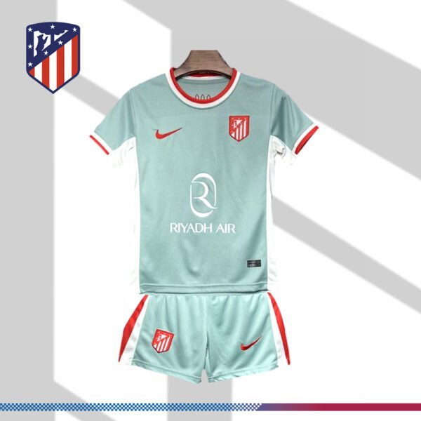 2024/2025 Atletico Madrid Away Kids Kit (Kids Kit)