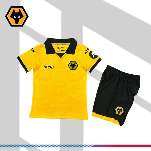 2025/2026 Wolves Home Football Shirt (Kids Edition)