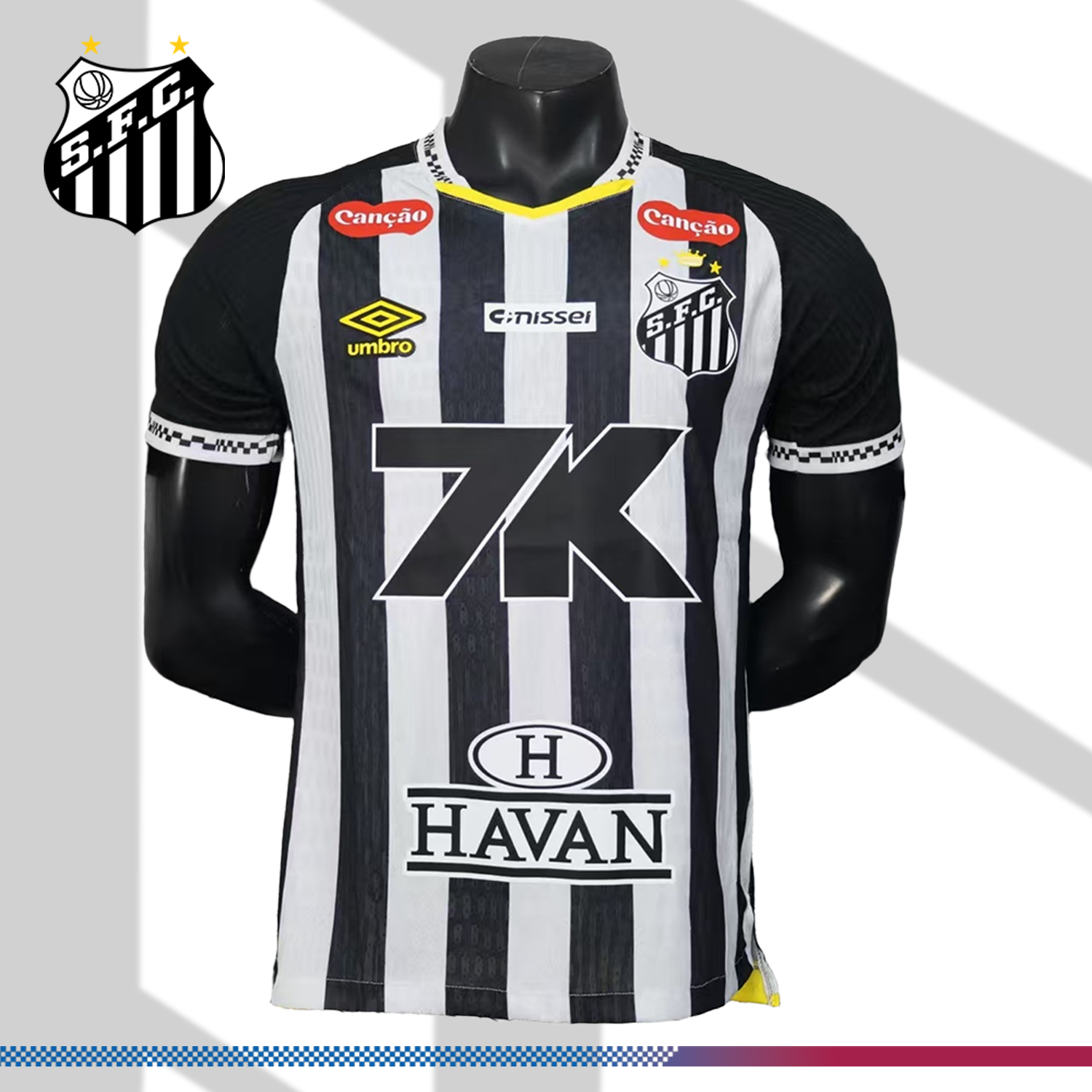 22d1952bfd-2241483a6e 2025/2026 Santos Away Football Shirt (Player Edition) - Image 1
