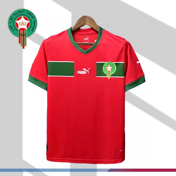 2022/2023 Morocco Home Football Shirt （Fan Edition）