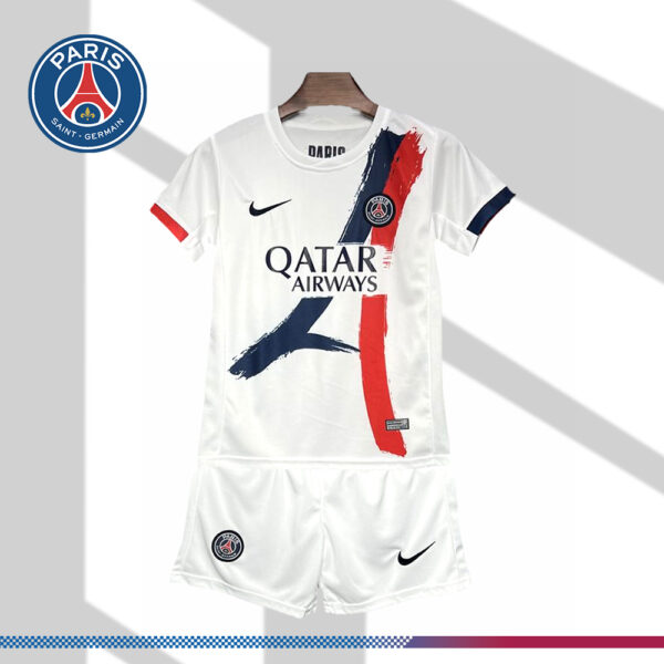 2024/2025 Paris Saint-Germain Green Away Football Shirt (Kids Kit)