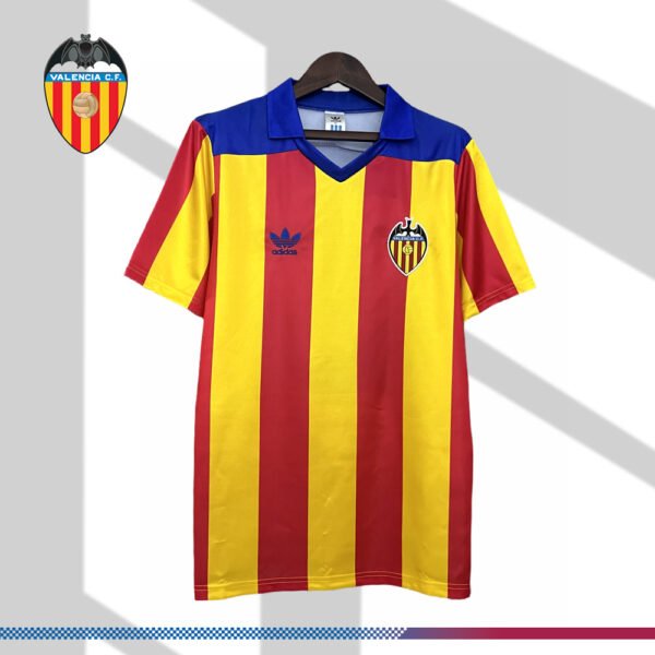 1980/1982 Valencia Home Retro Football Shirt