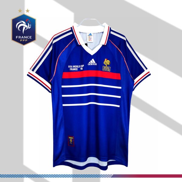 1998 France Home Retro Football Shirt