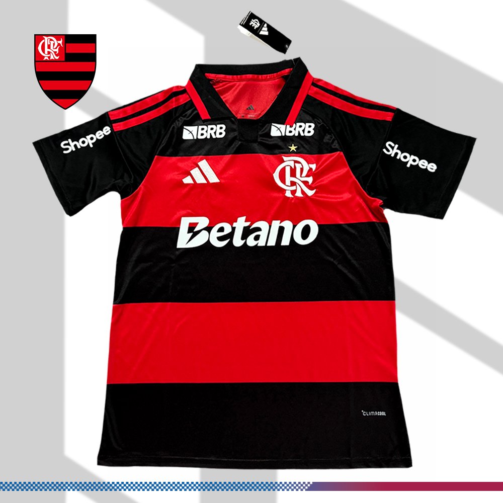 2d12782ajpeg-232204f1a2 2026/2027 Flamengo Home Football Jersey(Fans) - Image 1
