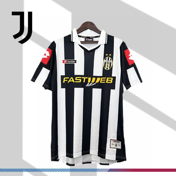 2001/2002 Juventus Home Retro Football Shirt