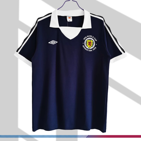 1978 Scotland home football shirt（Retro）