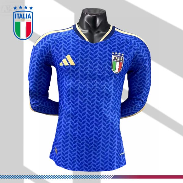2026 Italy Home Long-sleeved Football Shirt (Player Edition)