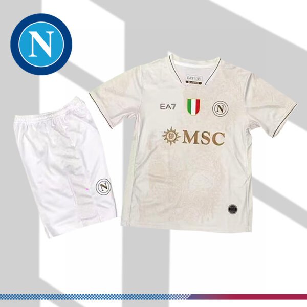 2025/2026 Napoli Away Football Shirt (Kids Kit)
