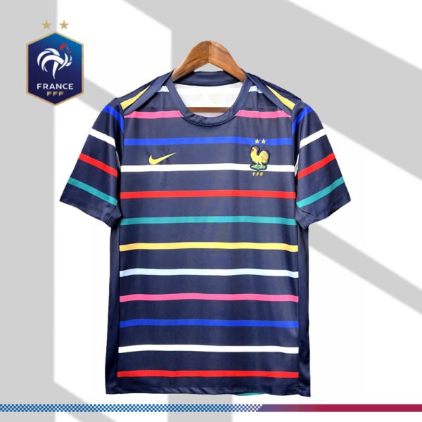 2024/2025 France Pre-match Training Football Shirt (Fan Edition)
