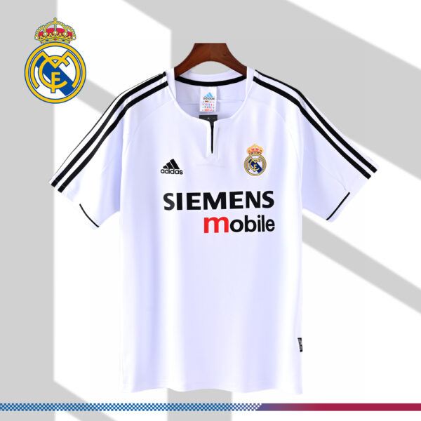 2003/2004 Real Madrid Home Retro Football Shirt