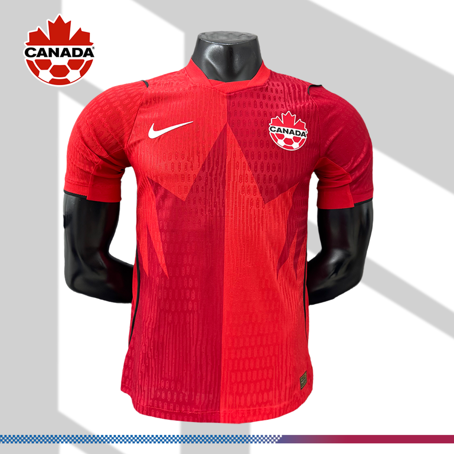 35da986d0b 2026 Canada Home Football Shirt (Player Edition) - Image 1