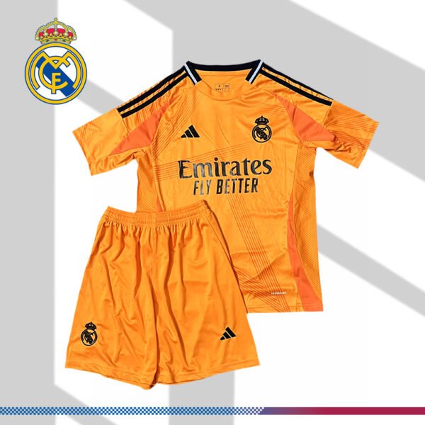 2024/2025 Real Madrid Away Football Kids Kit