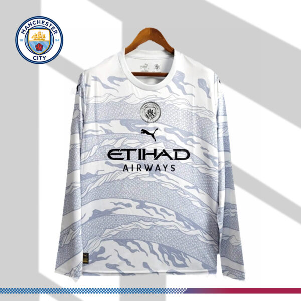 2024/2025 Manchester City Long Sleeve Special Edition Football Shirt (Fans)