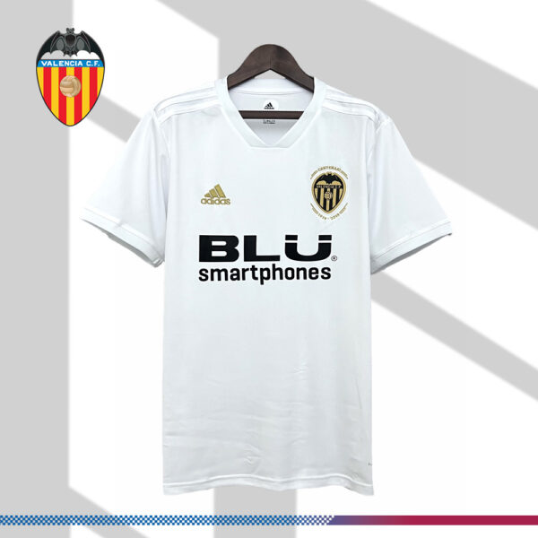 2018/2019 Valencia Home Retro Football Shirt
