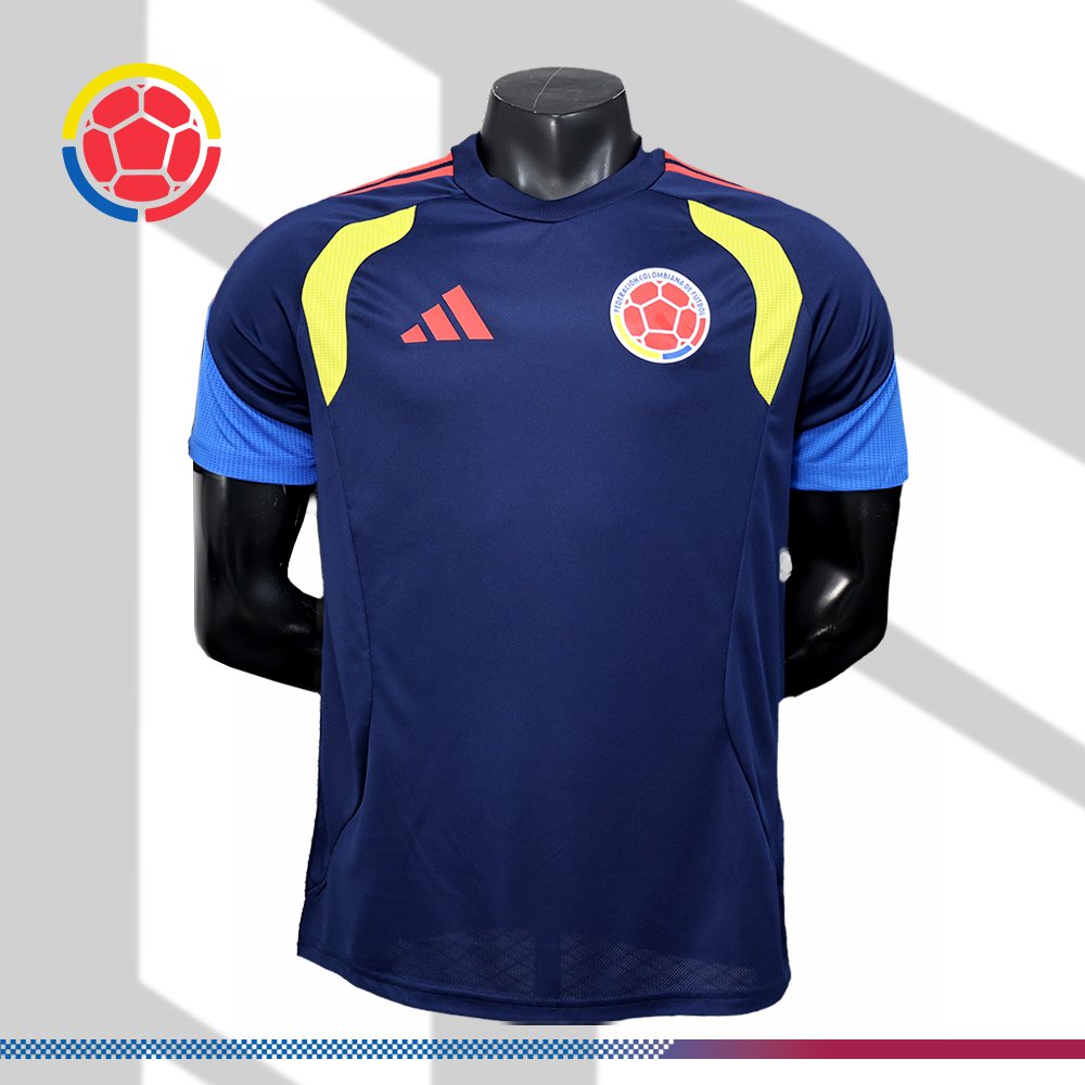 40cdd56e-23282730f7 2026 Colombia Pre-match Training Football Shirt (Players) - Image 1