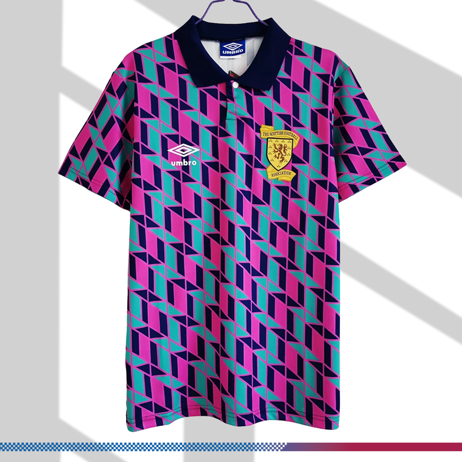 4264f1e469-21554303f2 1988/1989 Scotland away football shirt(Retro) - Image 1