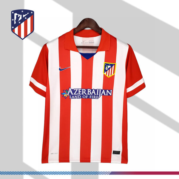 2013/2014 Atletico Madrid Home Retro Football Shirt