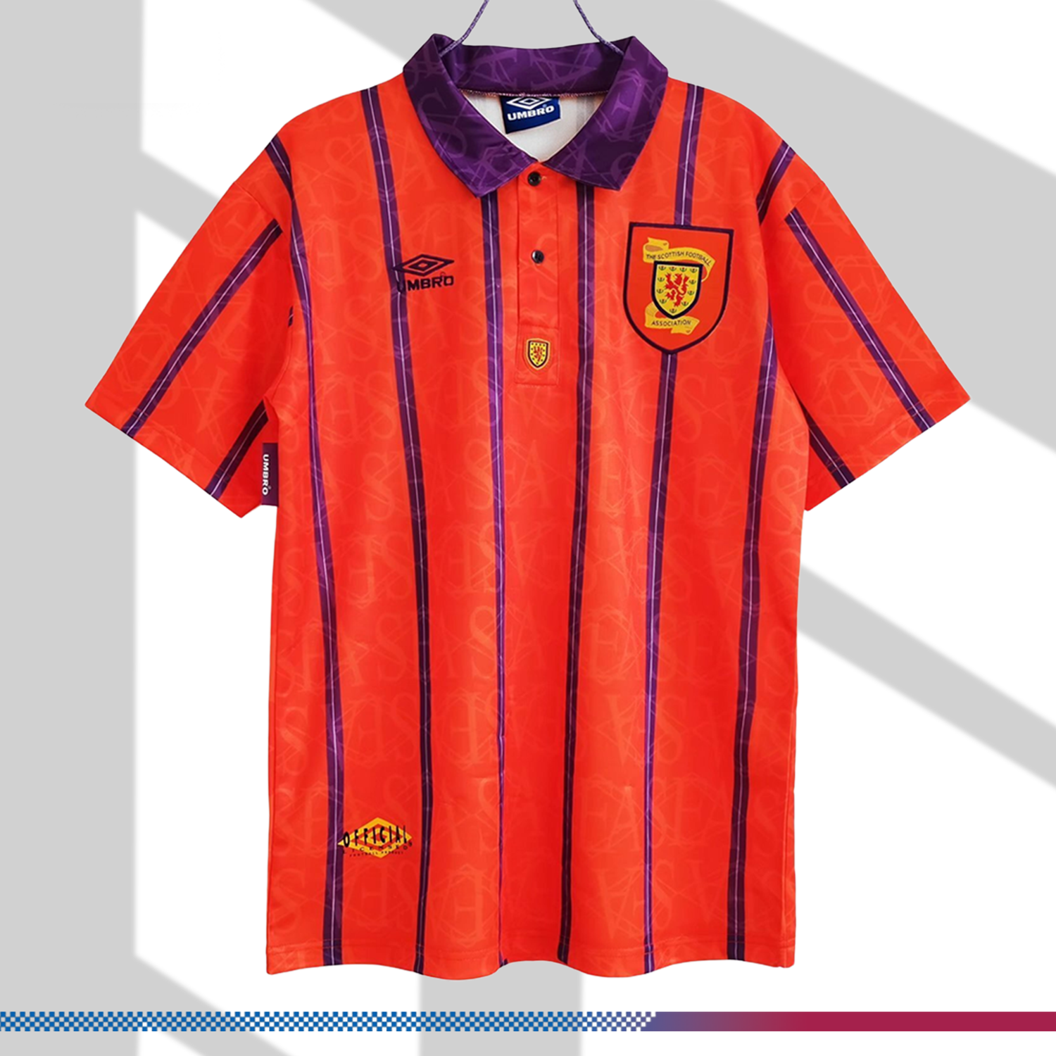 48b257129b-1456165604 1994 Scotland away football shirt(Retro) - Image 1