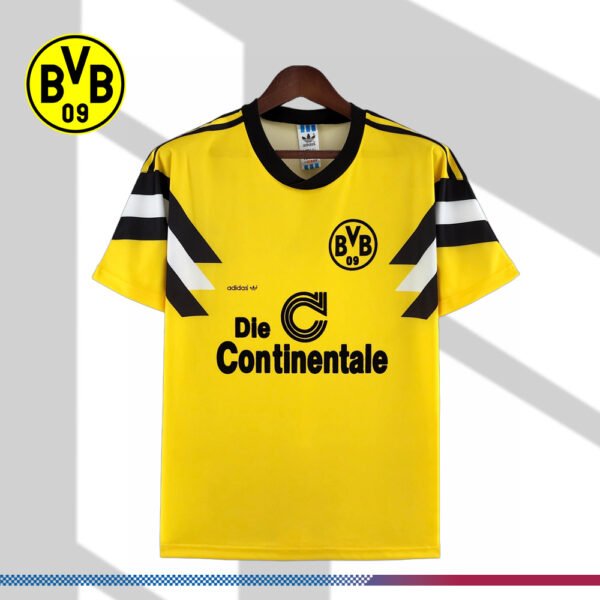 1998/1990 Dortmund Retro Home Football Shirt