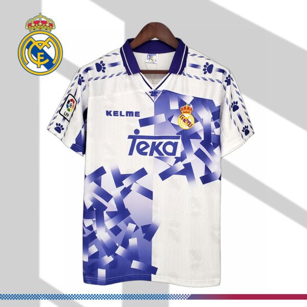 1996/1997 Real Madrid Away Retro Football Shirt