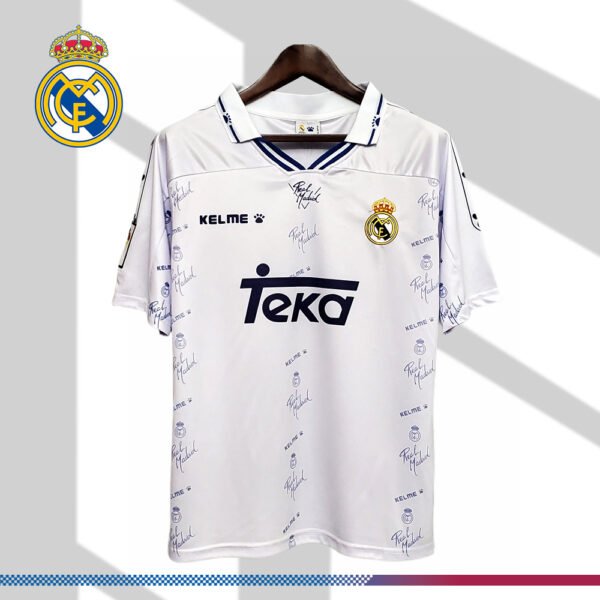 1994/1996 Real Madrid Home Retro Football Shirt