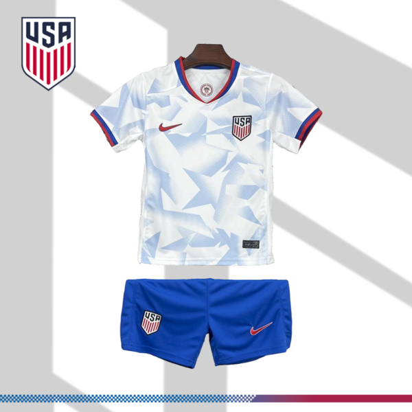 2025 USA Home Football Shirt (Kids Kit)