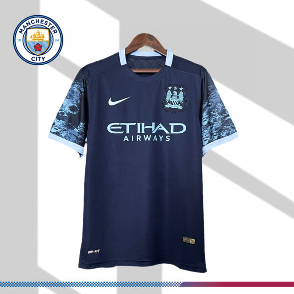 2015/2016 Manchester City Retro Away Football Shirt