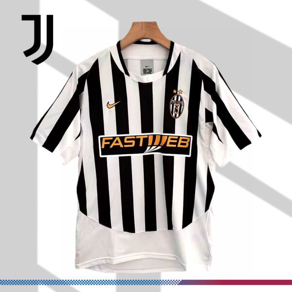 2003/2004 Juventus Home Retro Football Shirt