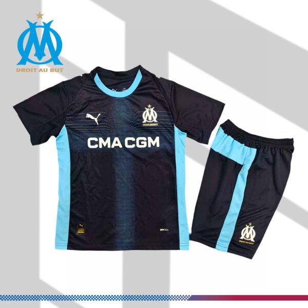 2025/2026 Marseille Away Football Shirt (Kids Kit)