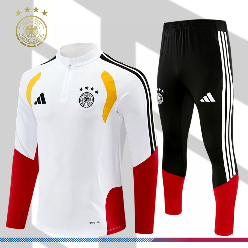 52d2e611-2234406f36 2026/2027 Germany Half-Zip Tracksuit (Adult Kit) - Image 1