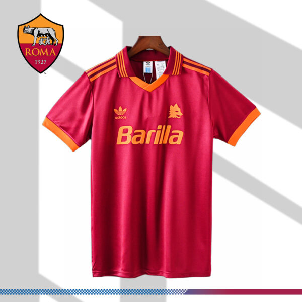 1992-1994 Roma Home Retro Football Shirt