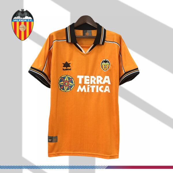 1999/2000 Valencia Away Retro Football Shirt