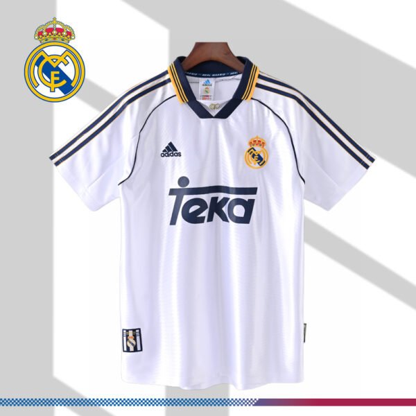 1998/2000 Real Madrid Home Retro Football Shirt