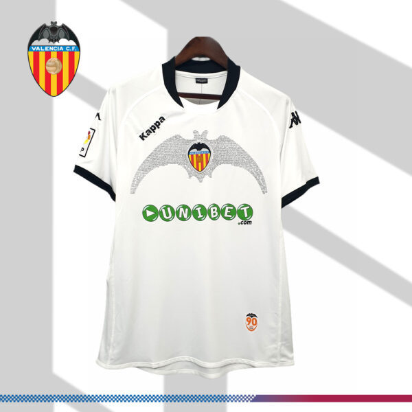 2009/2010 Valencia Home Retro Football Shirt