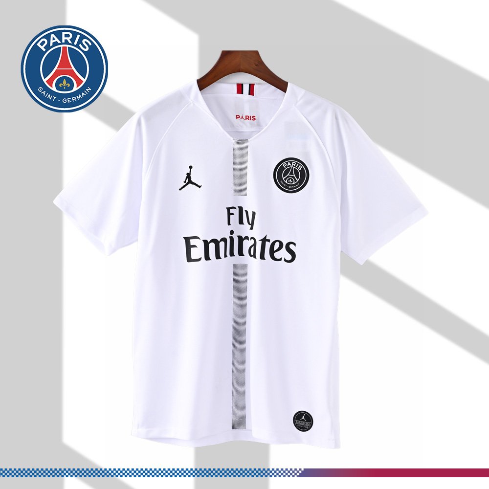 56044fdd3c-02151274ef 2018/2019 Paris Saint-Germain Away Retro Football Shirt - Image 1