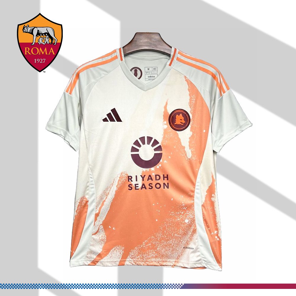 5770d3ffdd-04010483ba 2024/2025 Roma Away Football Shirt (Fans) - Image 1