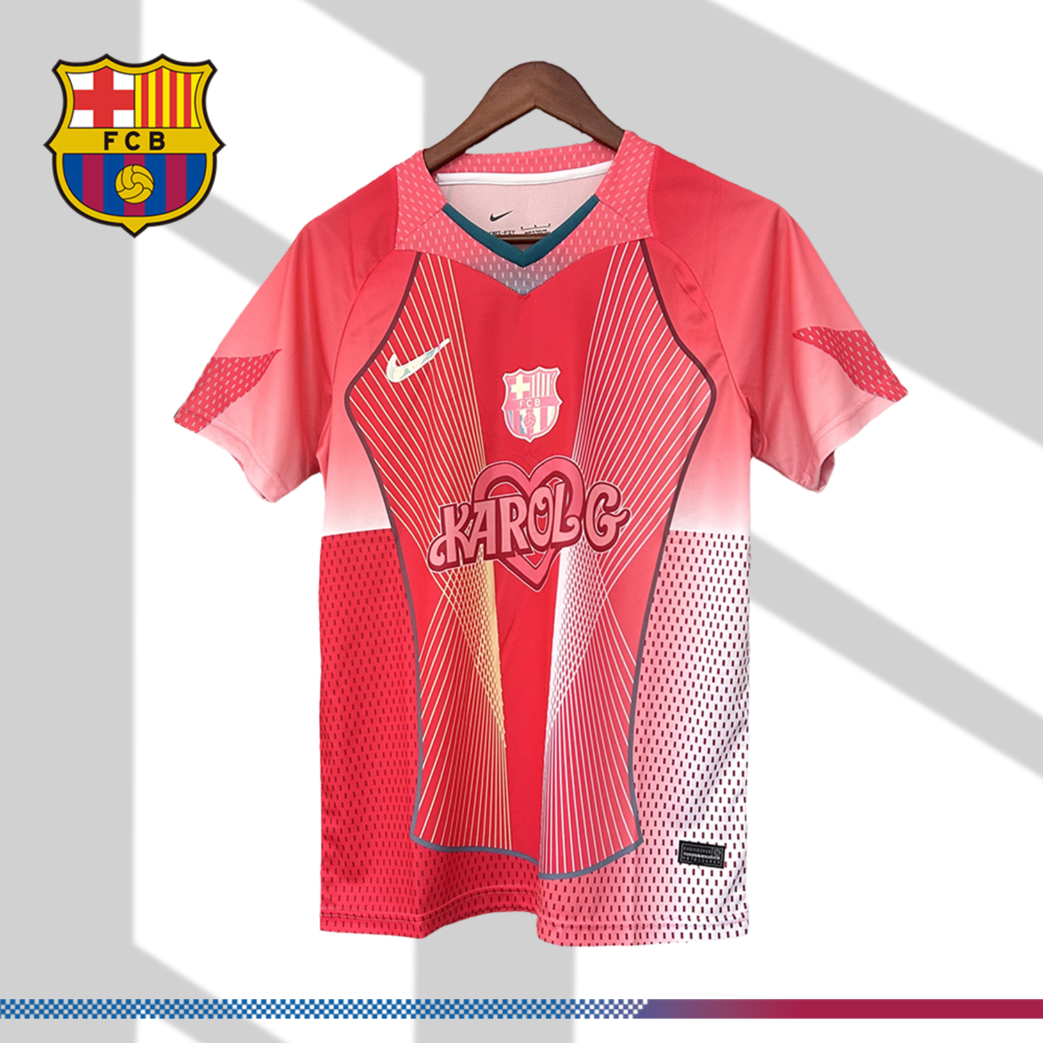 5c08ed1a72-2107566544 2025/2026 Barcelona Special Edition Football Jersey (Fan Edition) - Image 1