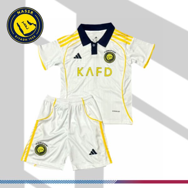 2025/2026 Al-Nassr Away Football Shirt (kids kit)