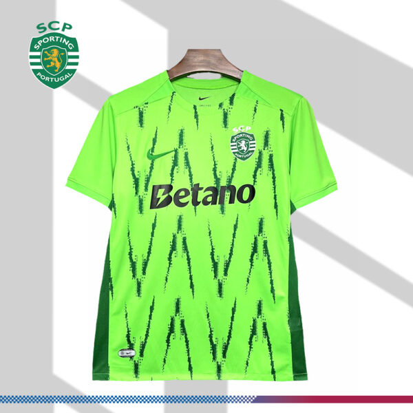 2024/2025 Sporting Lisbon Second Away Football Shirt（Fan Edition）