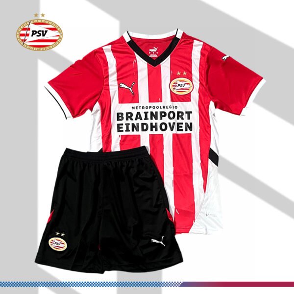 2024/2025 PSV Eindhoven Home Football Shirt（Kids Kit）