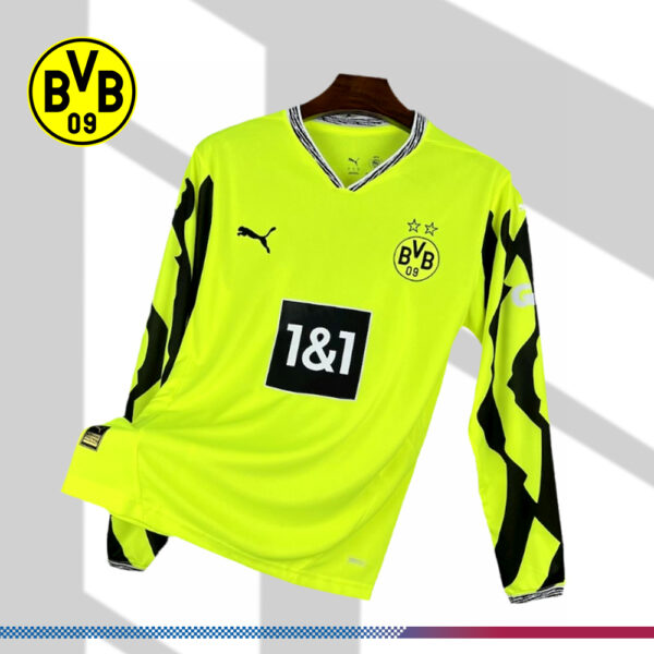 2024/2025 Dortmund Special Edition Green Long Sleeve Football Shirt (Fan Edition)