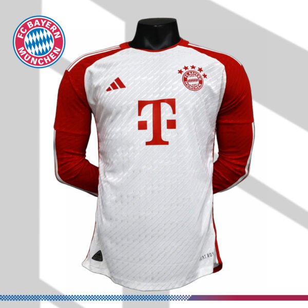 2024/2025 Bayern Munich Long Sleeve Football Shirt (Player Edition)