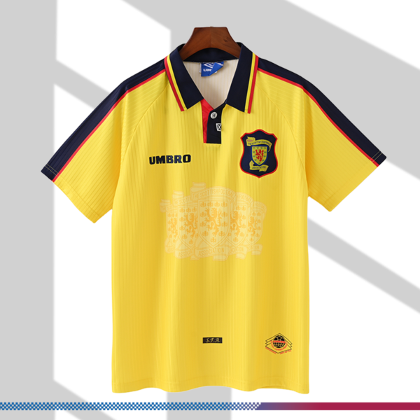 1996/1998 Scotland away football shirt（Retro）
