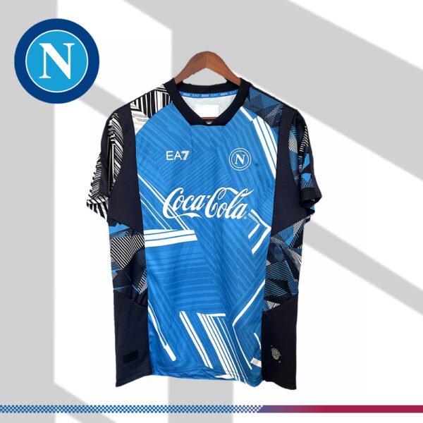 2024/2025 Napoli Pre-match Training Football Shirt (Fan Edition)