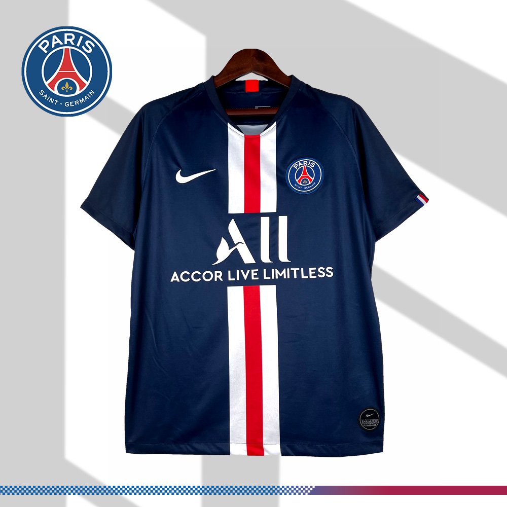 67fa488ef0-02204568eb 2019/2020 Paris Saint-Germain Home Retro Football Shirt - Image 1