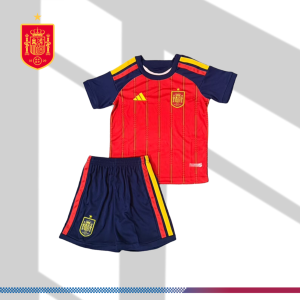 2026 Spain Home Football Shirt (Kids Kit)
