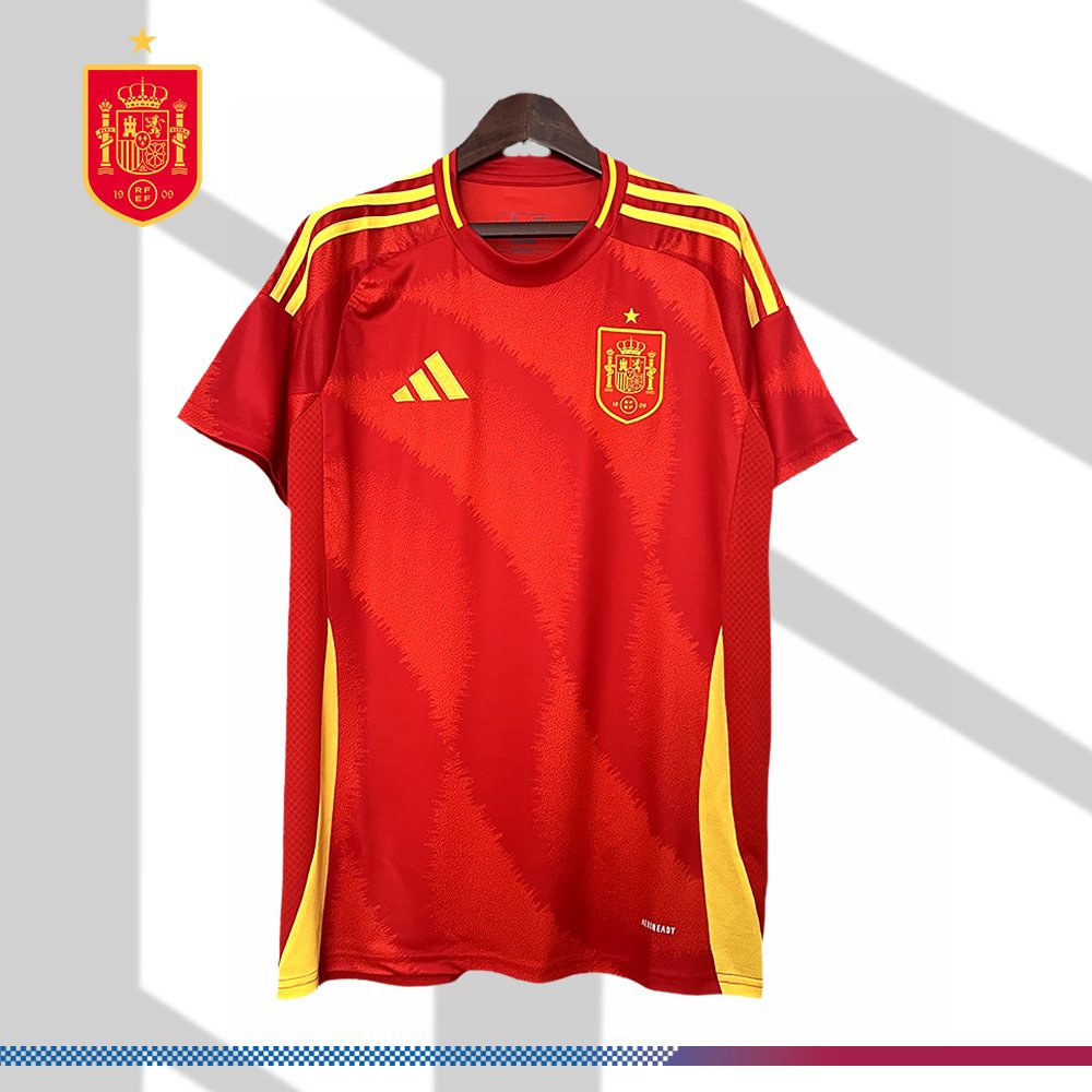 70e0353dcd-2327460b34 2024/2025 Spain Home Football Shirt (Fan Edition) - Image 1